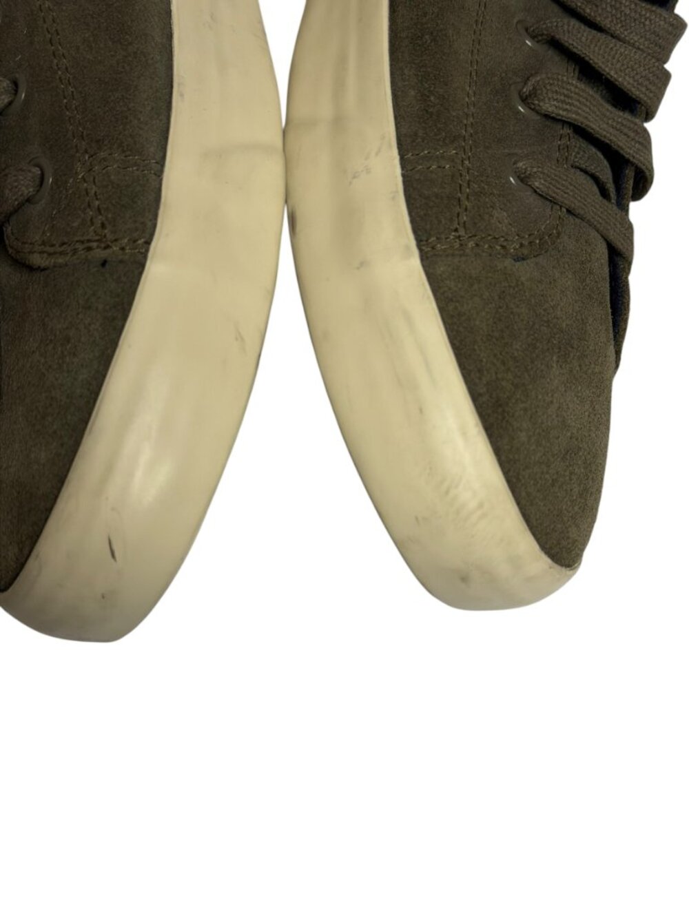 Tommy Hilfiger Suede Leather Sneakers Mens Shoes Trainers Green 11.5 - Picture 11 of 11